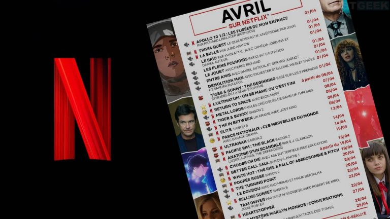 Quelles séries Netflix font leur apparition ce mois d’avril ?