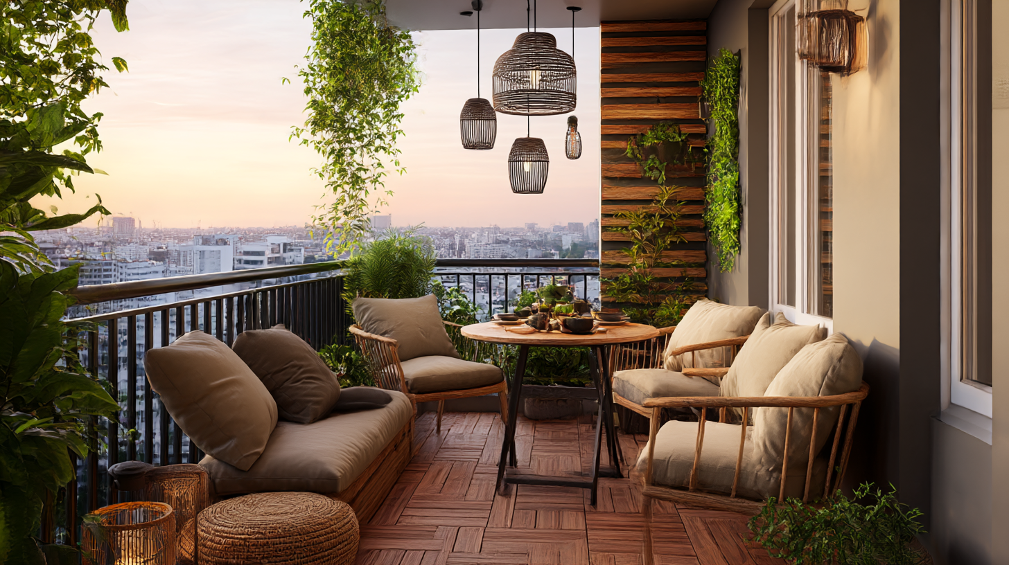 Transformez votre petit balcon en havre de paix : astuces déco pratiques et stylées