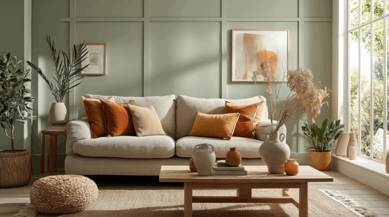Déco de salon : sublimez votre canapé beige ou taupe avec les couleurs parfaites