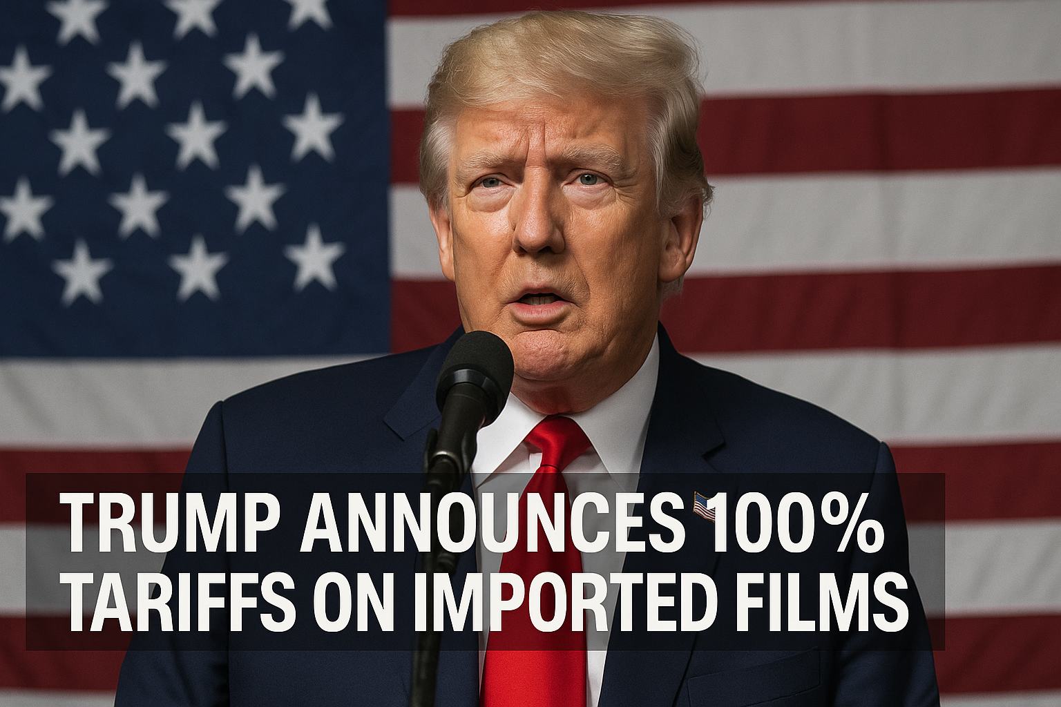L’annonce inattendue de Trump, Hollywood tremble, Netflix aussi !