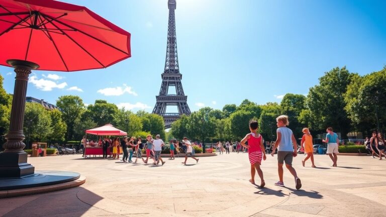 10 idées irrésistibles pour occuper vos enfants à Paris en août : aventure, baignades et découvertes au programme !