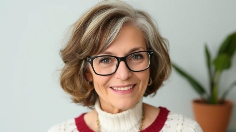 11 coupes de cheveux ultra tendances pour femmes de plus de 60 ans avec lunettes : osez le renouveau !