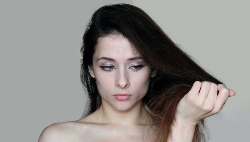 pointes de cheveux fourchues