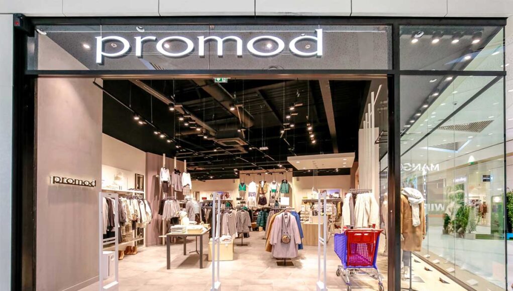 jupe brodée Promod