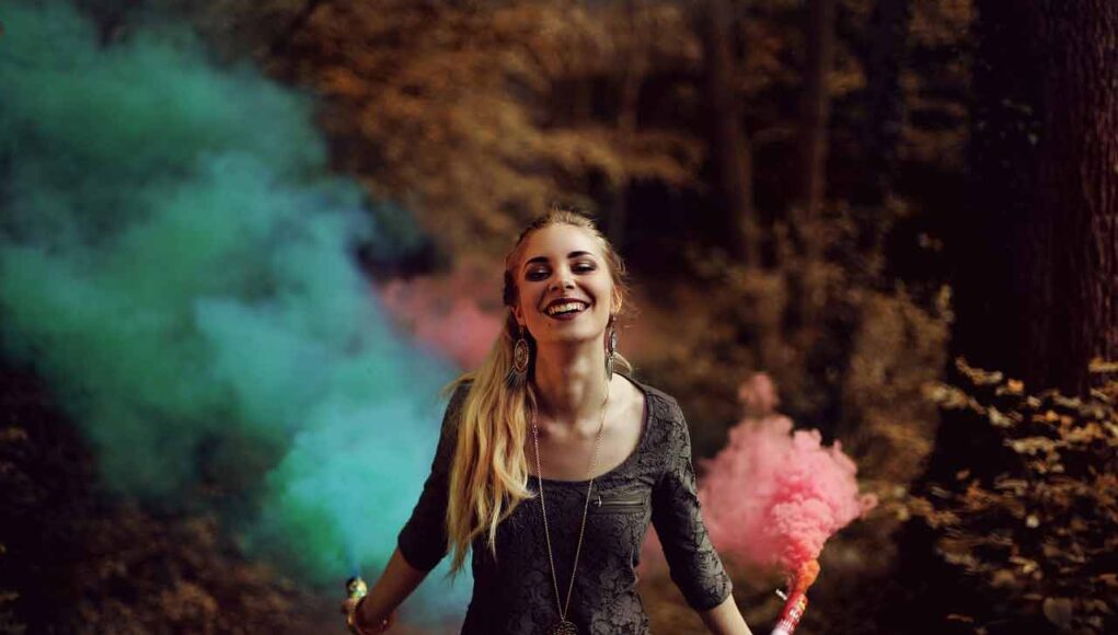 fumigènes colorés